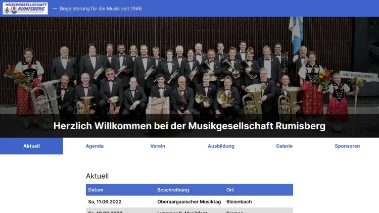 Screenshot Website